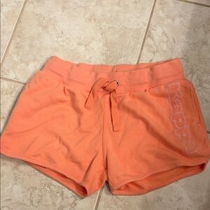 Kappa Women's Athletic Shorts in Vibrant Orange